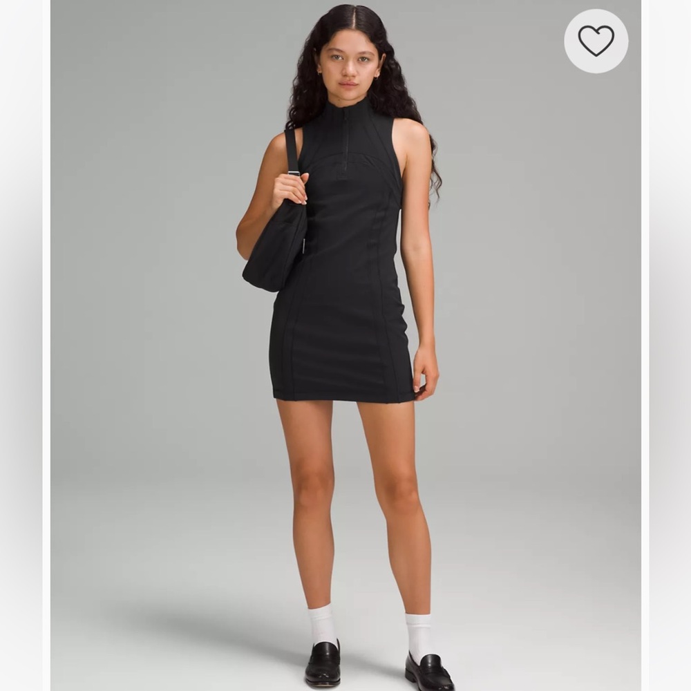 lululemon athletica Black Mini Dress